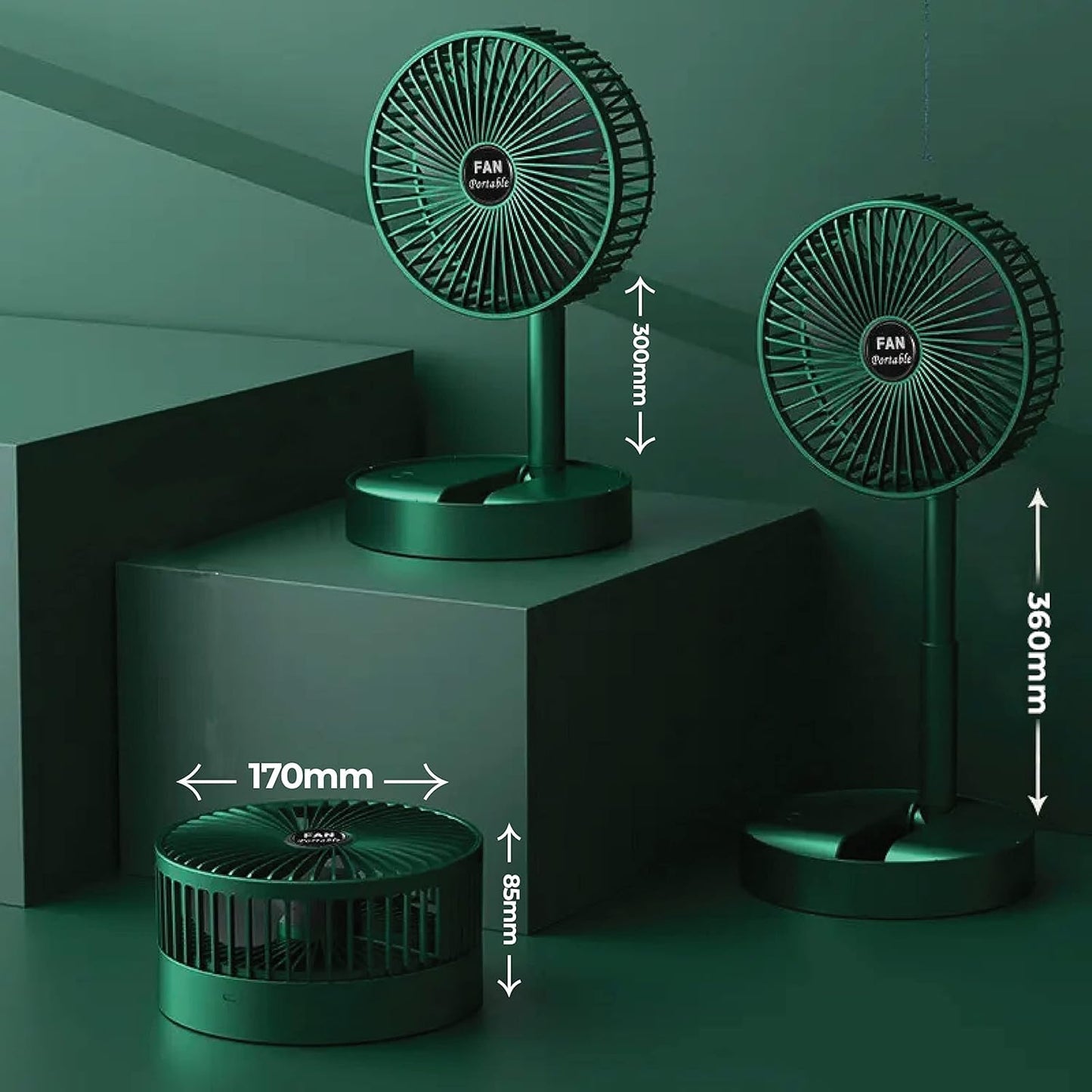 Foldable Telescopic Fan