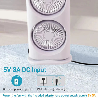 ❄️ Frostify™ Air Cooler Rechargeable Mini Cooler with LED Light