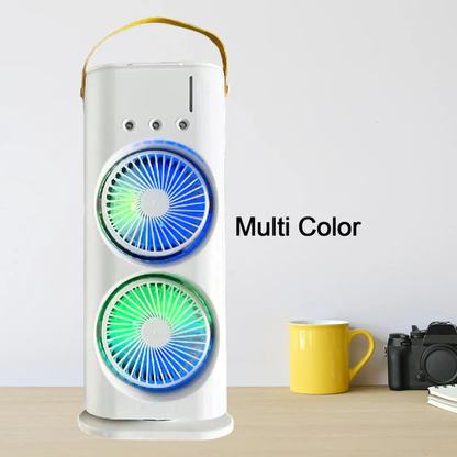 ❄️ Frostify™ Air Cooler Rechargeable Mini Cooler with LED Light