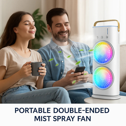 ❄️ Frostify™ Air Cooler Rechargeable Mini Cooler with LED Light