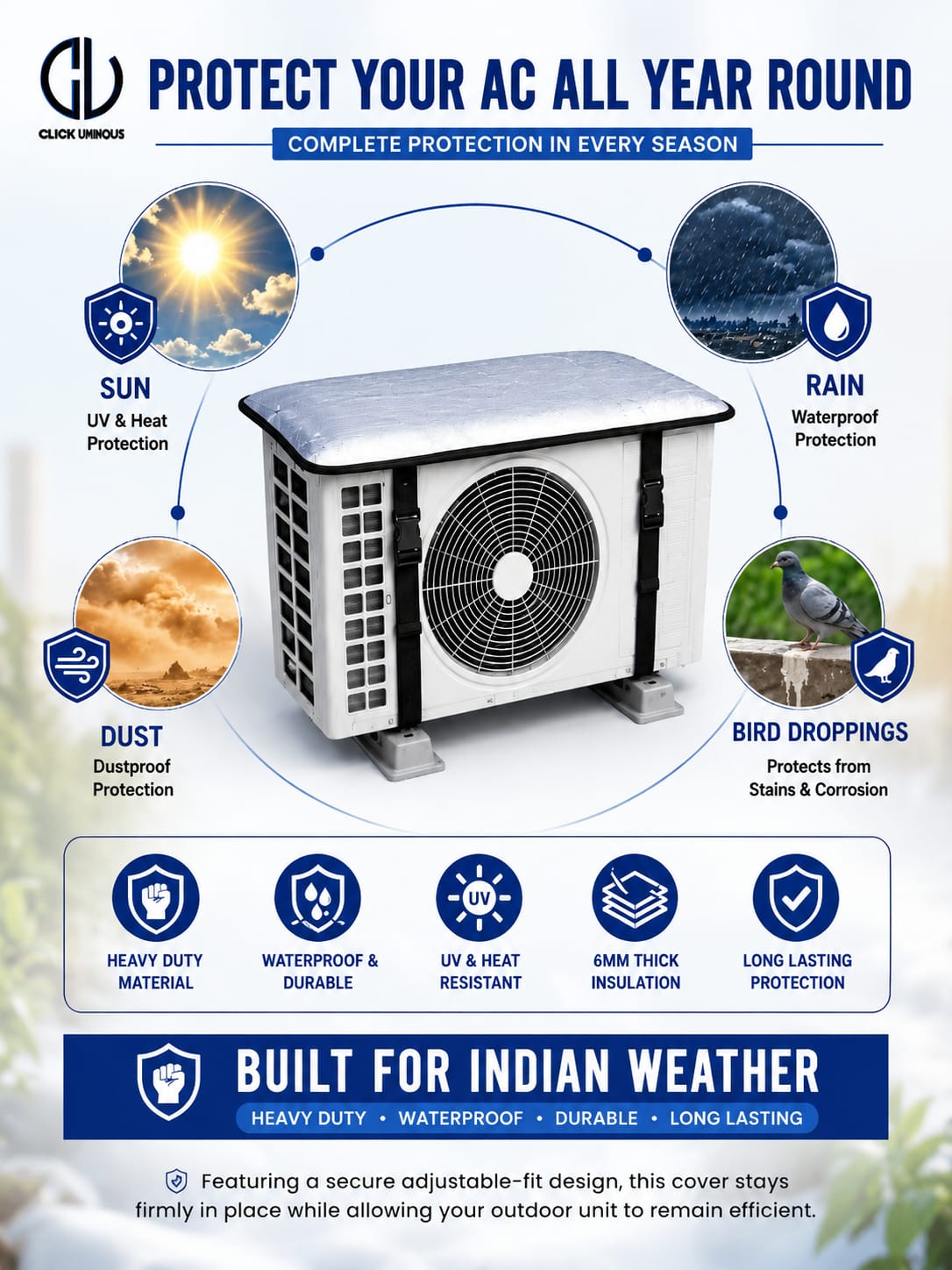 🛡️❄️ FrostShield™ AC Protector