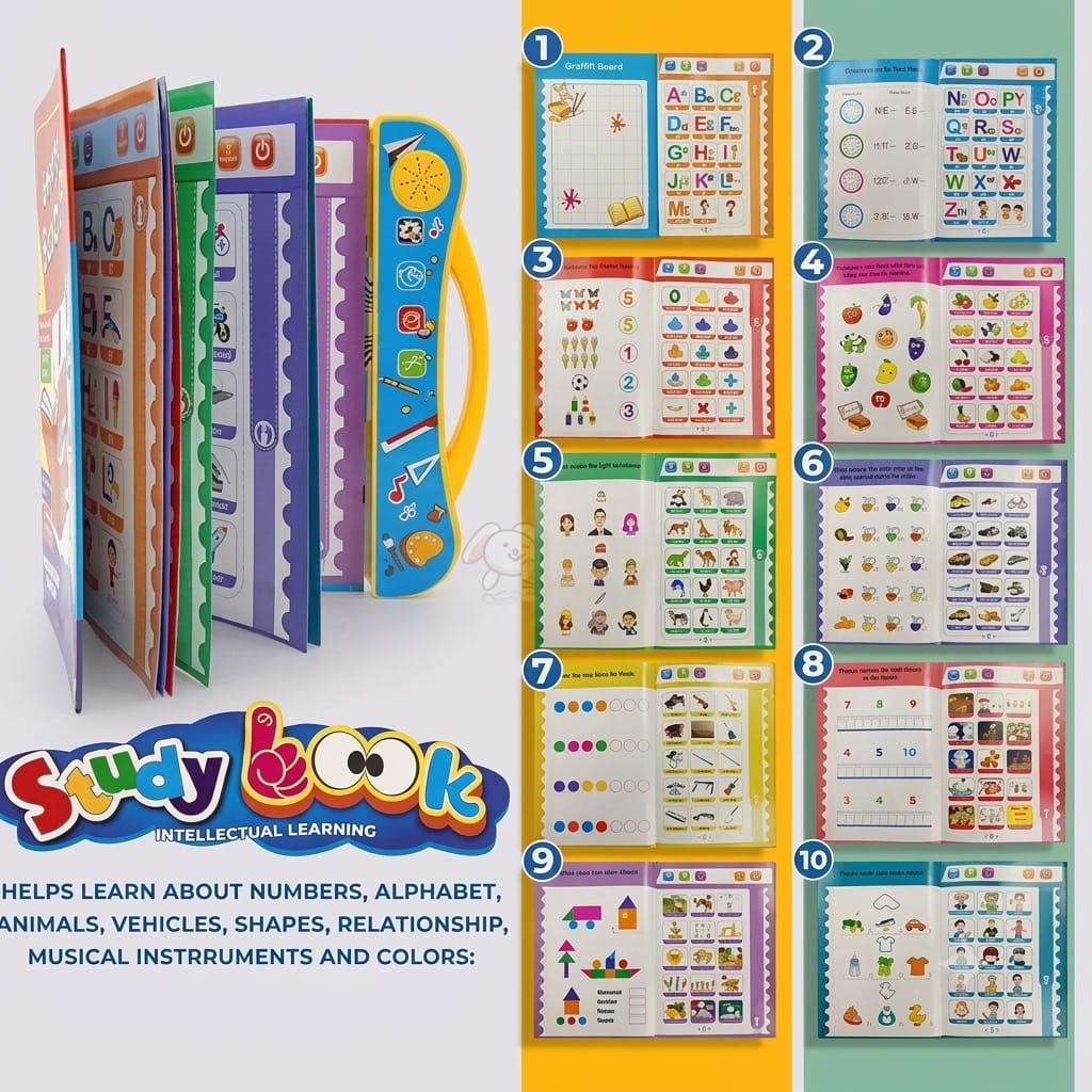 🧠✨ SmartTalk™ Interactive Learning Book