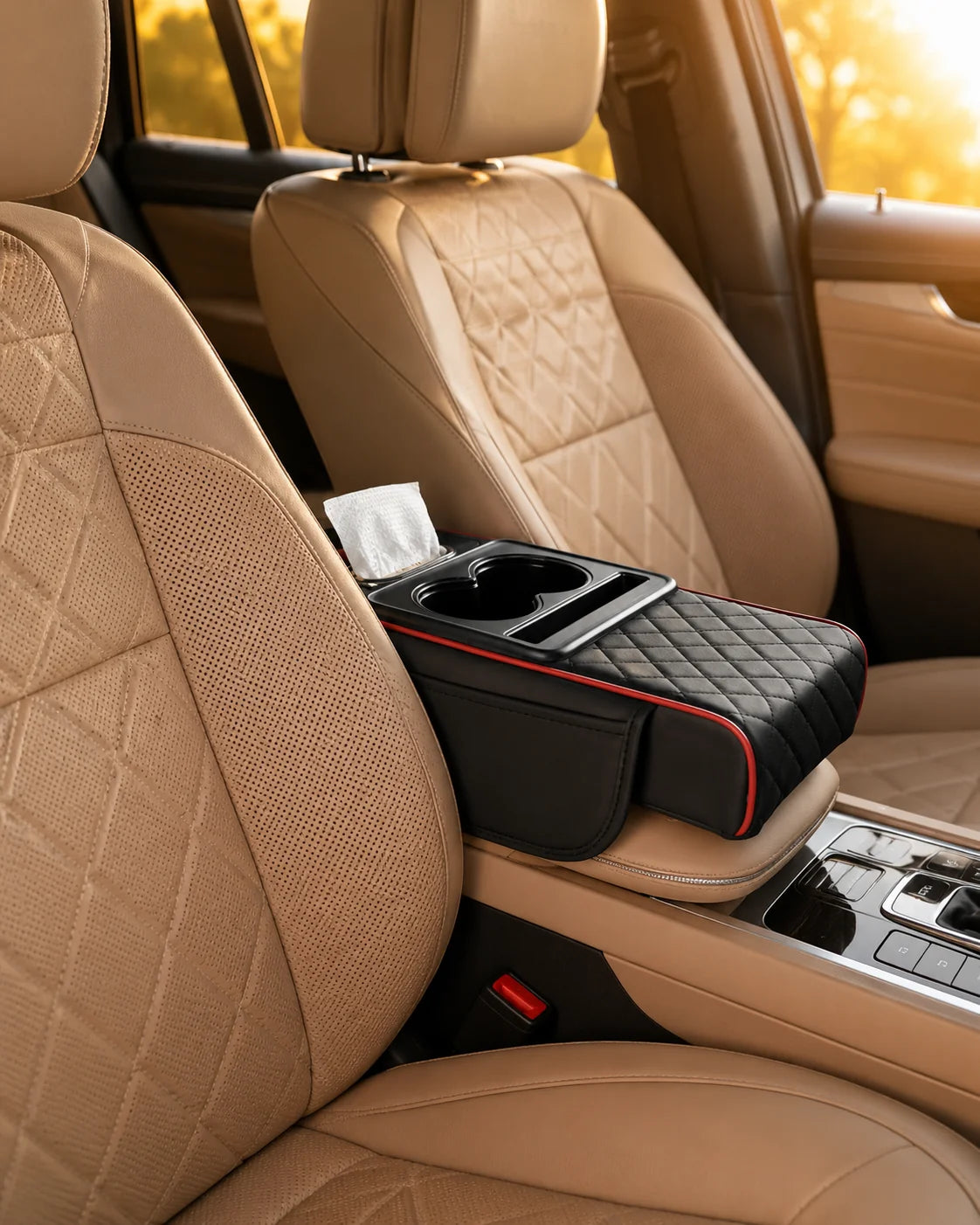 5-in-1 Premium Car Armrest Organizer